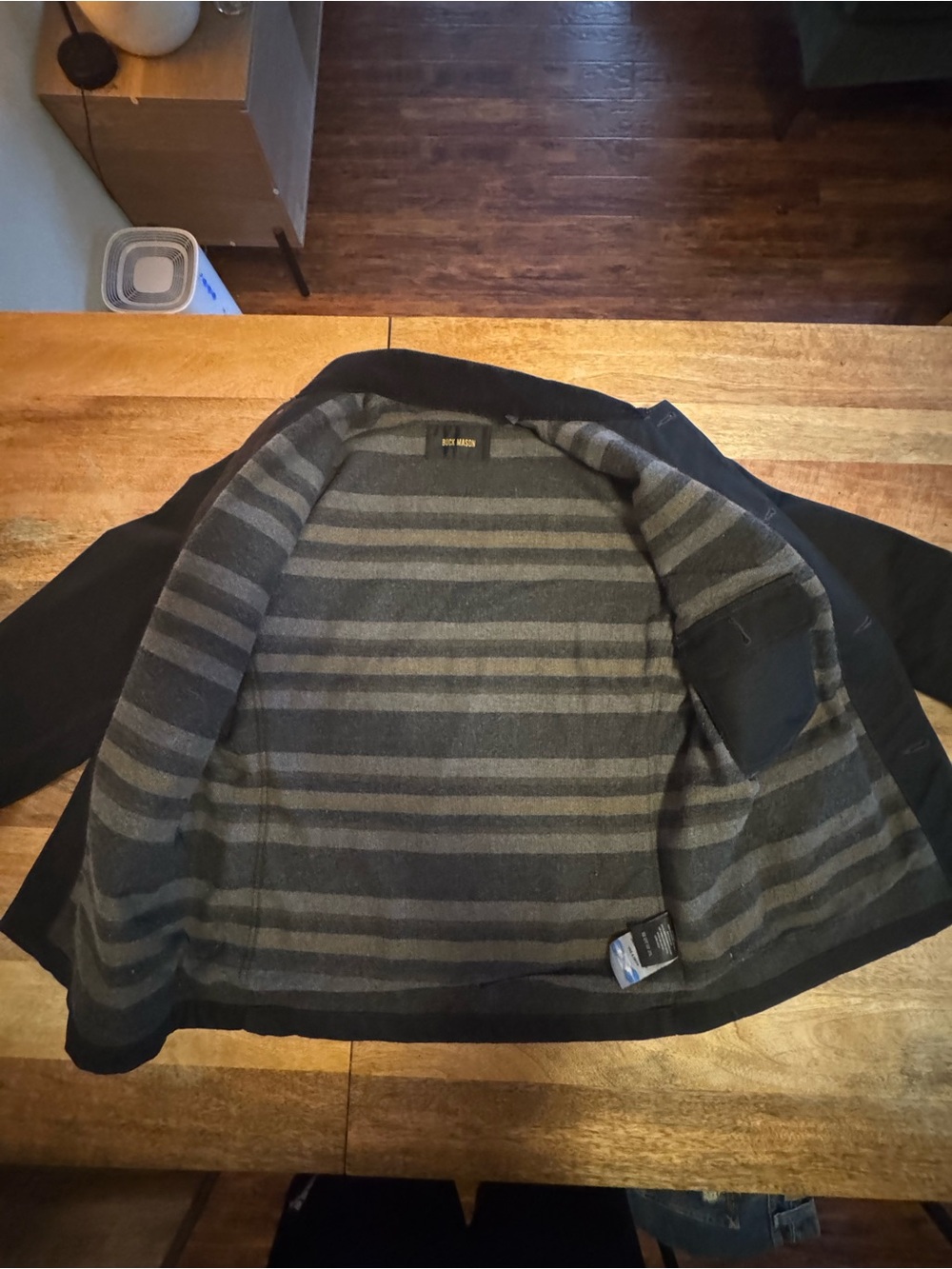 Buck Mason Dry Waxed Canvas Highland Jacket - S - Picture 6 of 9